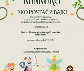 Konkurs - Eko postać z bajki